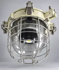 Hot-Molded FRP LED Wellglass (30W / 40W / 60W) - Fiber Opti Ink (Hot-Molded GRP & Polycarbonate Industrial LED Lighting) manufactured by fiberindia Mumbai